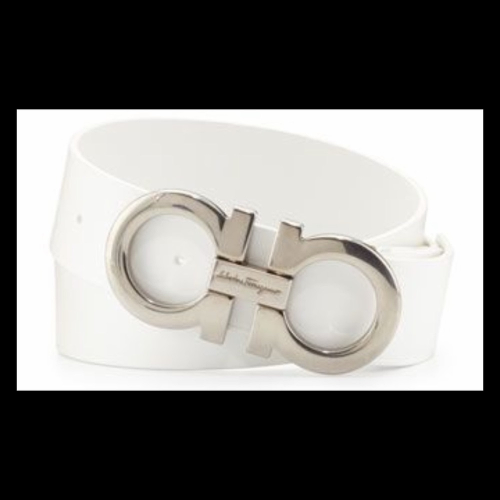 Salvatore ferragamo belt size 34 can be trimmed